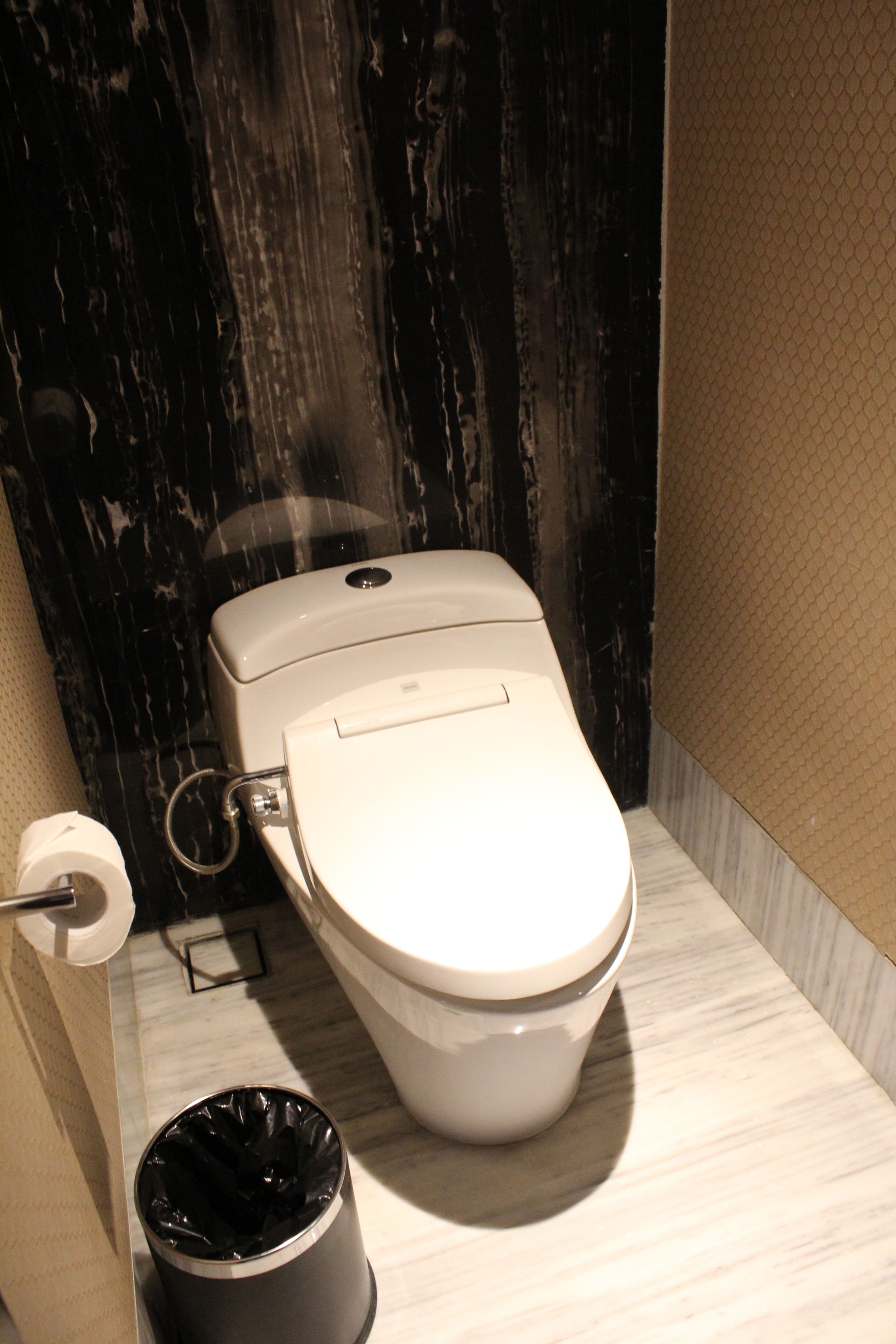 free toiletries, hair dryer, bathrobes, slippers