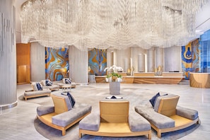 Sitzecke in der Lobby