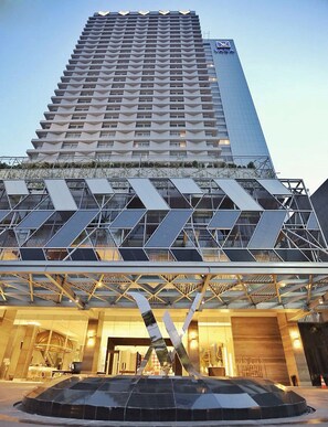 Voorkant van accommodatie