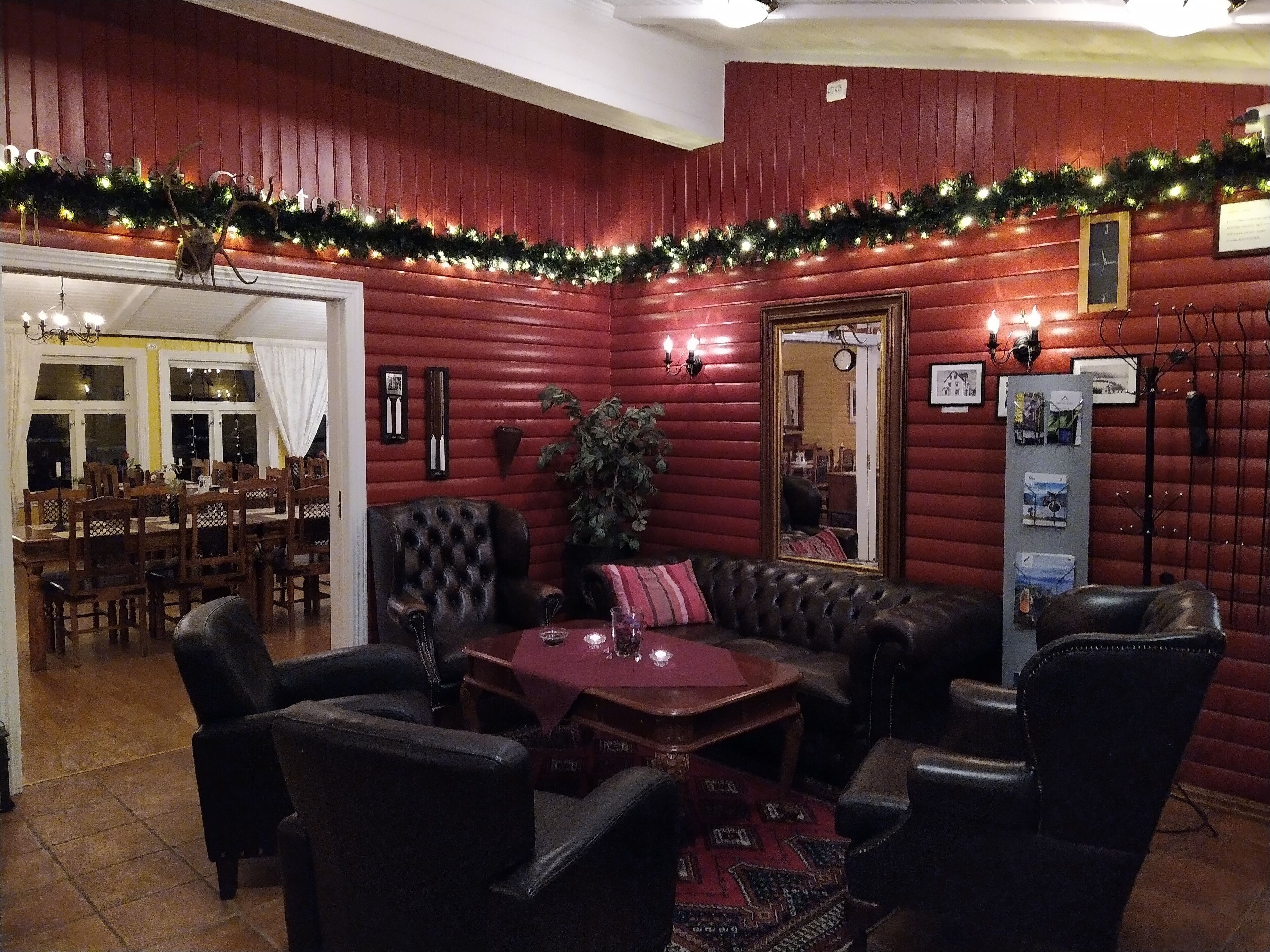 Sala de estar en el lobby