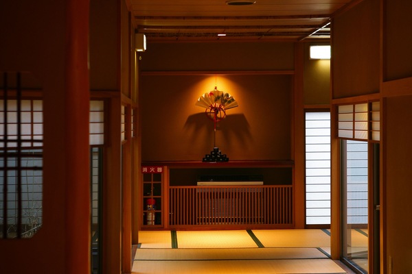 Interior entrance