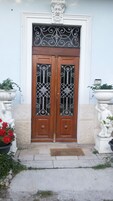 Entrada de la propiedad