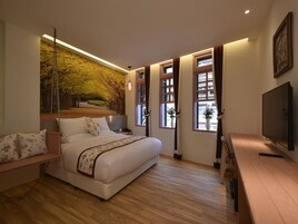 Kahden hengen superior-huone | Untuvapeitot, tallelokero huoneessa, äänieristys, ilmainen Wi-Fi