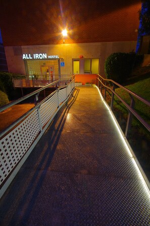 Façade de l’hébergement