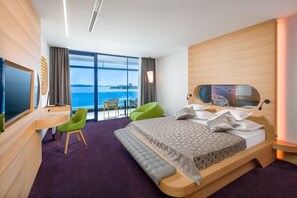Habitación Deluxe con 1 cama doble o 2 individuales, balcón, vistas al mar | Vistas desde la habitación