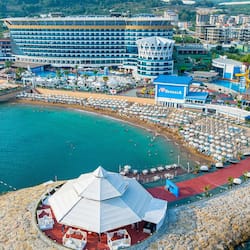 Private beach, beach cabanas, sun loungers, beach umbrellas