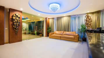 Lobby sitting area