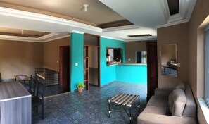 Interior entrance