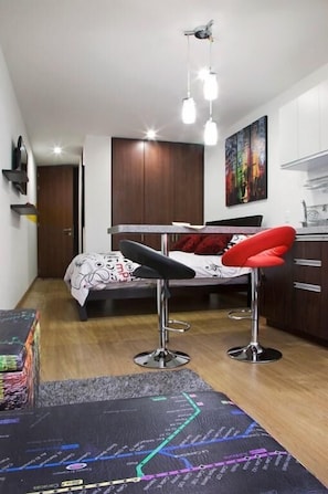 Standard Apartment, 1 Bedroom, City View | 1 bedroom, free WiFi - Studio Teusaquillo 208 (Bogotá)