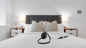 Appartement luxueux, 2 chambres, cuisine (202) | Draps en coton égyptien, literie de qualité