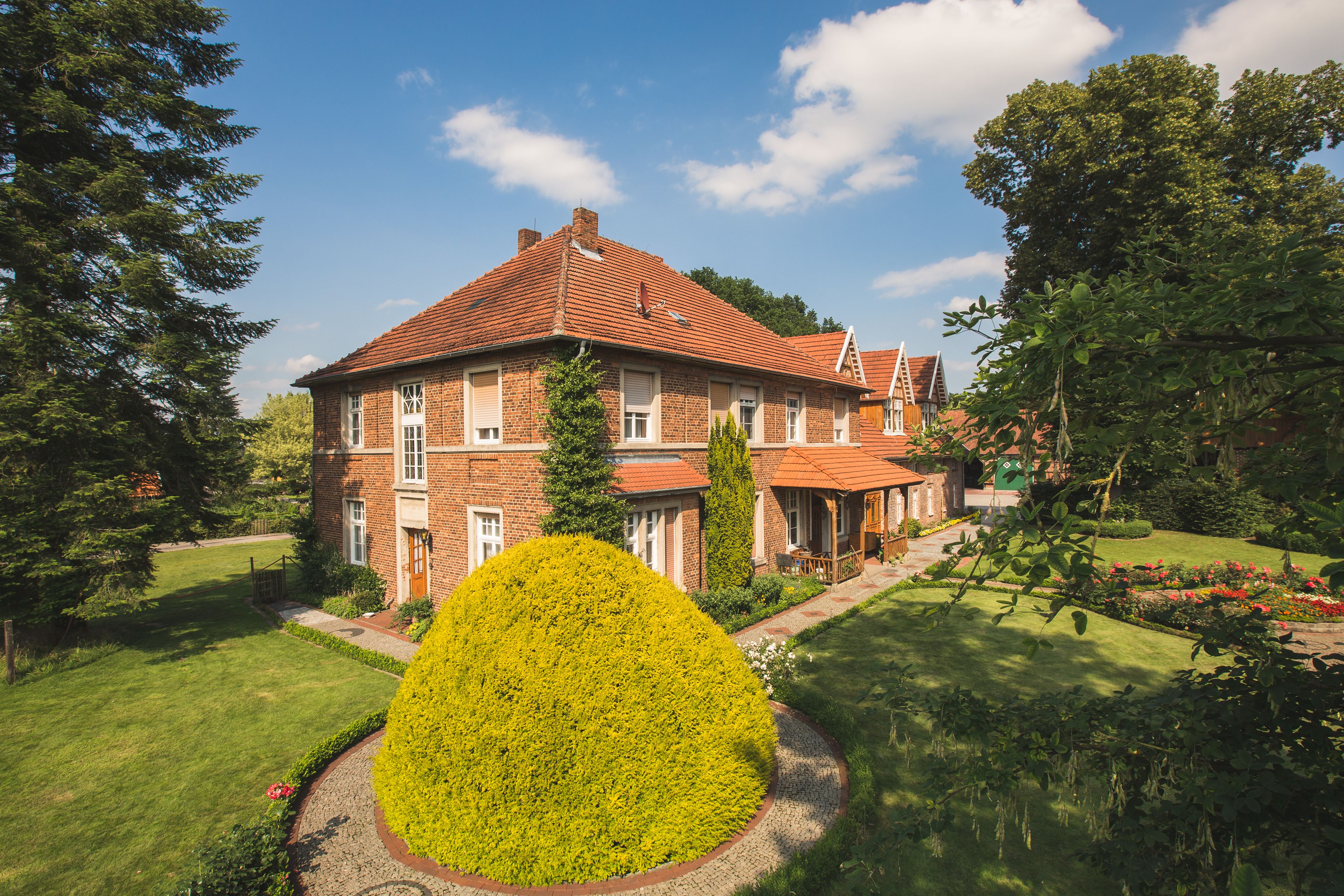 Façade de l’hébergement