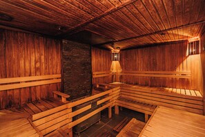Sauna, baño turco o hammam y tratamientos corporales 