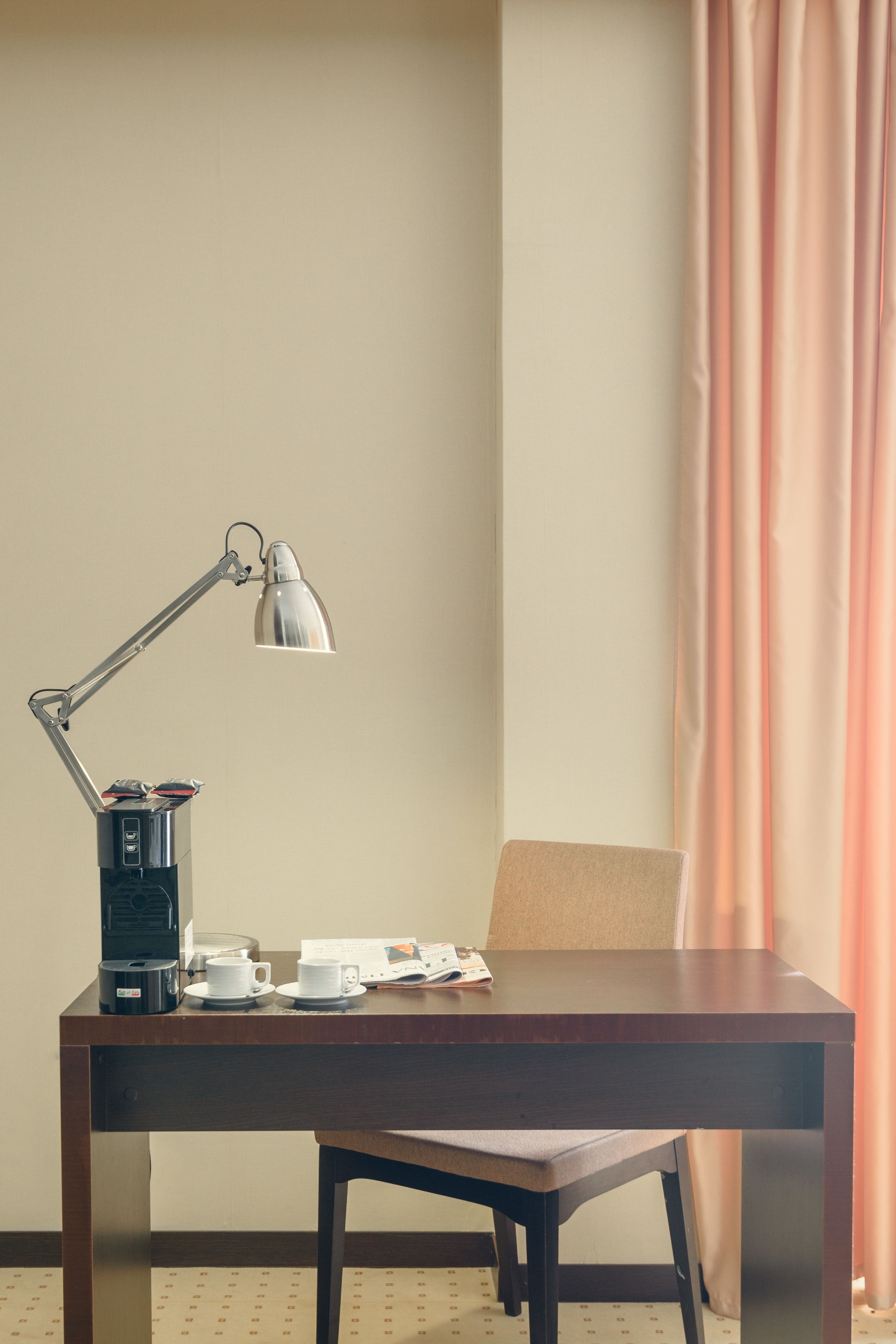 deluxe room | minibar, in-room safe, desk, blackout curtains