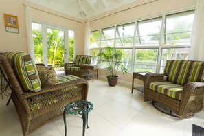 Family Villa, 3 Bedrooms, 2 Bathrooms, Mountain View | Terrace/patio - Ocho Rios Getaway Villa at The Palms (Ocho Rios)