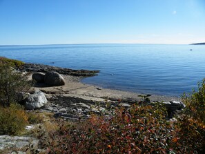 Blick von der Unterkunft