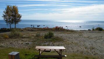 Blick von der Unterkunft