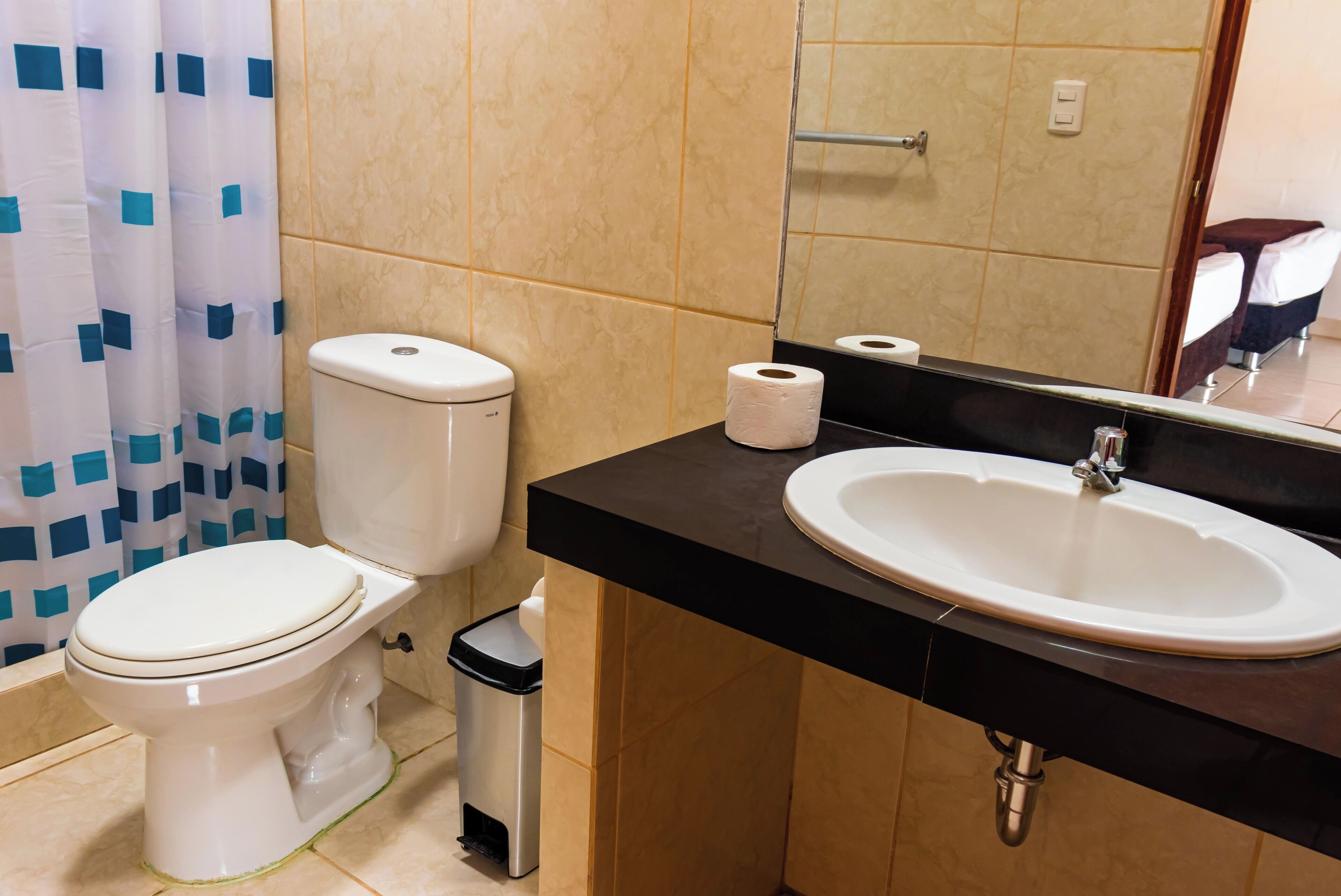 superior triple room | bathroom | shower, free toiletries, towels, soap