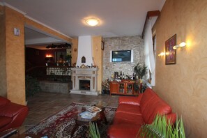 Sala de estar en el lobby