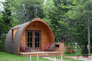 Front of property - Les Prets a Camper du Camping Tadoussac (Tadoussac)