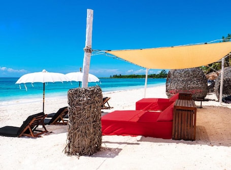 White sand