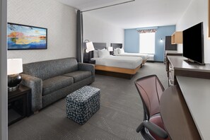 Studio, 2 Queen Beds, Non Smoking | Desk, free WiFi, bed sheets - Home2 Suites by Hilton Meridian (Meridian)