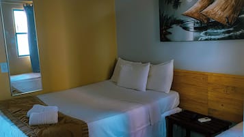 Minibar, blackout curtains, iron/ironing board, free WiFi
