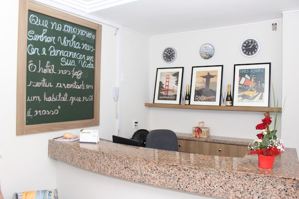 Interior entrance - Center 1 Hotel (Fortaleza)