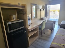 Standard Room, 2 Double Beds, Non Smoking | Desk, soundproofing, iron/ironing board, rollaway beds