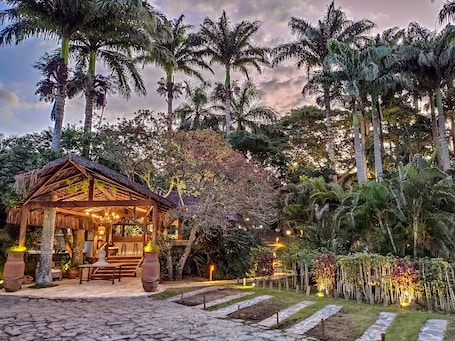 Jardín. Taman Búzios Hotel