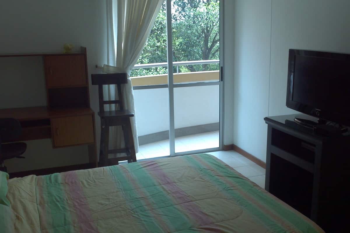 Apartamento Business, 1 habitación, cocina, vistas a la ciudad | 1 dormitorio, escritorio, tabla de planchar con plancha y wifi gratis