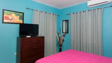 Casa familiar, 2 habitaciones, 2 baños, vista a la playa | 2 habitaciones y sábanas de algodón egipcio