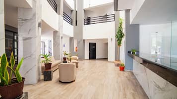 Sala de estar en el lobby