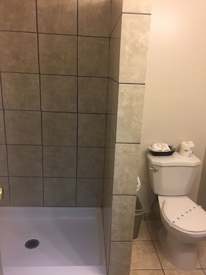 (1) Queen bedded room with Shower | Bathroom