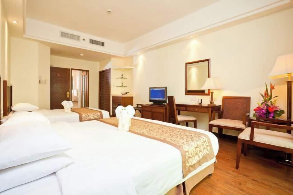 1 habitación y ropa de cama de alta calidad