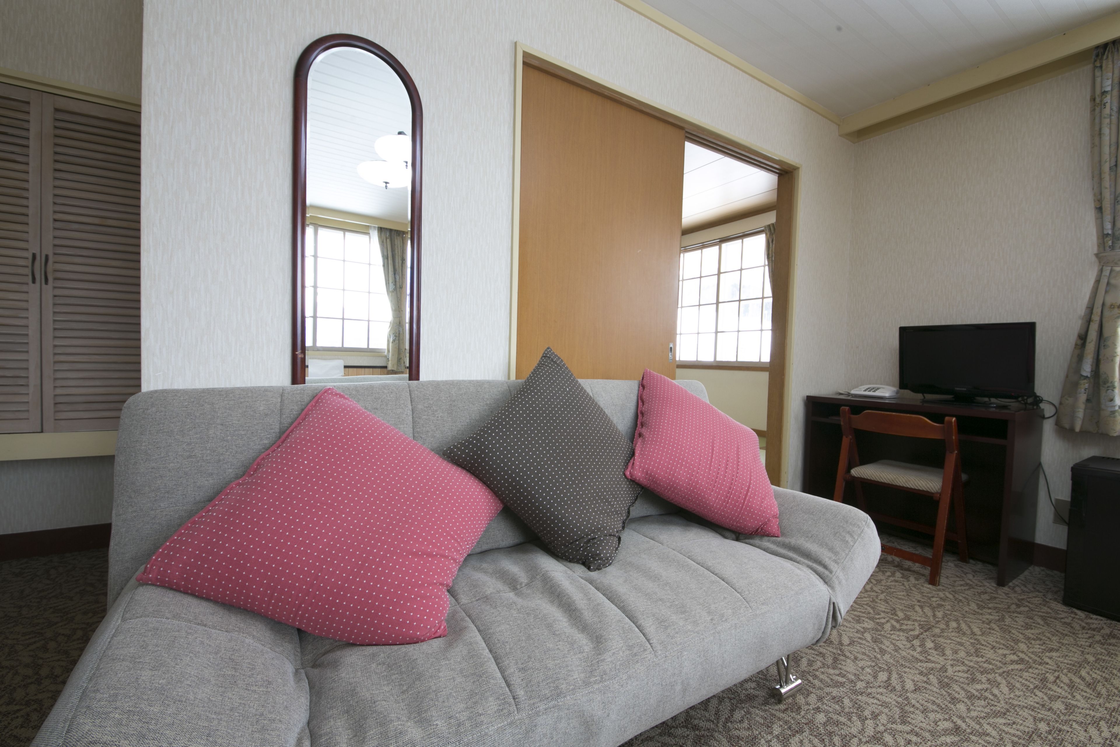 japanese western style room | 1 bedroom, desk, blackout curtains, free wifi