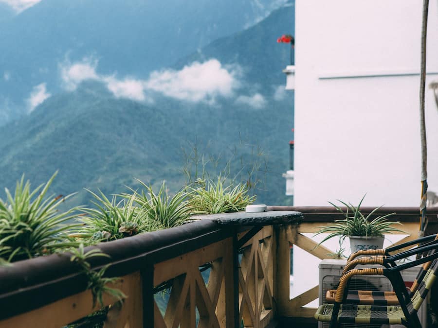 Quarto duplo luxo | Sacada