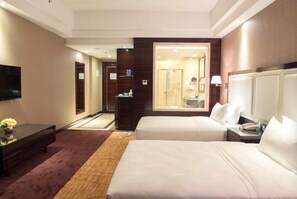 Minibar, in-room safe, desk, blackout curtains