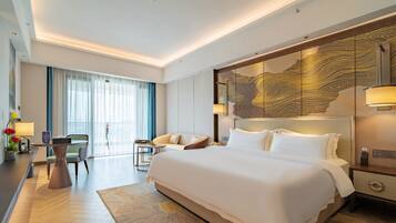 Habitación doble ejecutiva | 1 habitación, minibar, escritorio y cortinas blackout