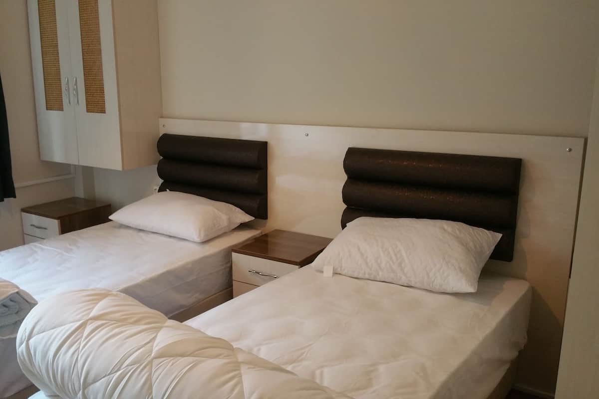 In-room safe, desk, iron/ironing board, free cribs/infant beds