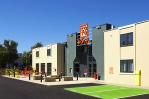 Façade de l’hébergement