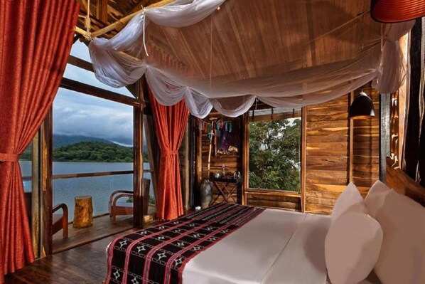 Blackout drapes, rollaway beds, bed sheets - Lak Tented Camp (Lak)