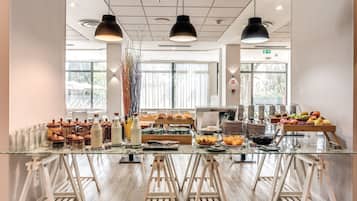 Daily buffet breakfast (EUR 15 per person)