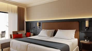 Biancheria da letto di alta qualità, minibar, una cassaforte in camera
