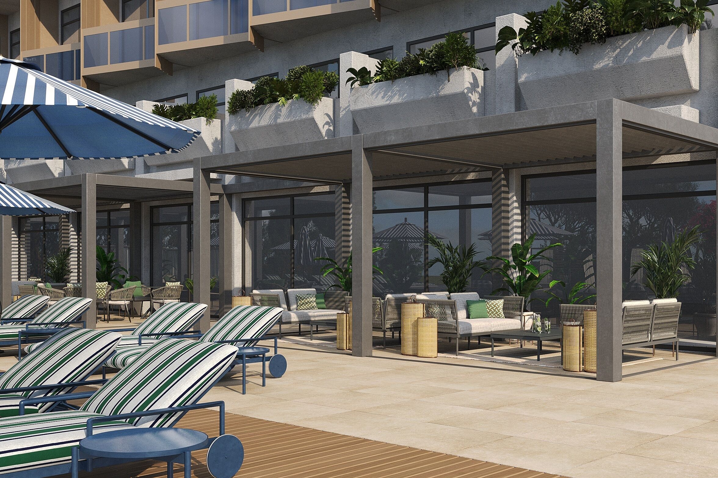 Bar accanto alla piscina