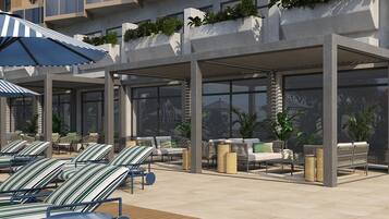 Bar accanto alla piscina