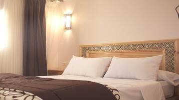 Premium bedding, free WiFi