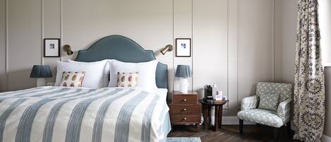 Literie de qualité supérieure, coffres-forts dans les chambres