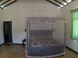 Comfort-Bungalow, 1 Schlafzimmer, Terrasse, am Strand