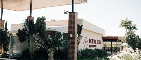 Façade de lâhĂ©bergement