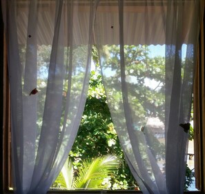 Deluxe Quadruple Room, 2 Double Beds, Ocean View | View from room - El Jaguar (Bastimentos)